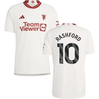 Manchester United Tredjetrøje 2023/24 Kortærmet med Rashford 10 tryk