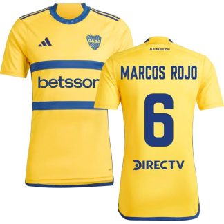 Boca Juniors Udebanetrøje 2023/24 Gul Kortærmet Marcos Rojo 6