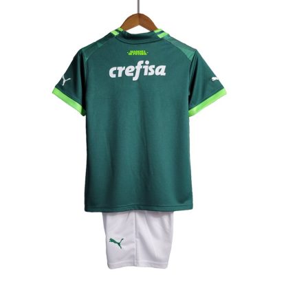 Børn Trøje Palmeiras 23-24 Hjemmebanetrøje Kortærmet + korte bukser