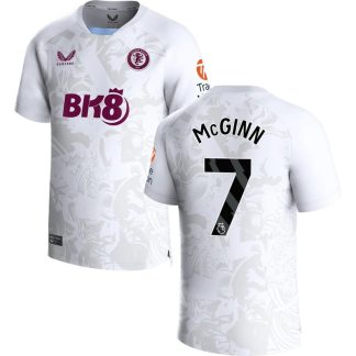 McGinn 7 Aston Villa Udebanetrøje 2023/24 Kortærmet