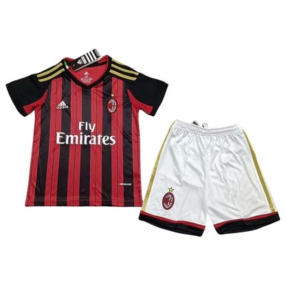 Køb Din AC Milan Børn Hjemmebanetrøje fra 2013/14