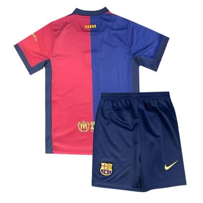 FC Barcelona 2024-25 Hjemmebanetrøje til de unge fans