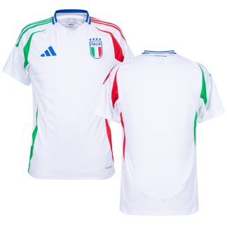 Italien Kortærmet Udebanetrøje 2024/25 - Landsholdstrøje