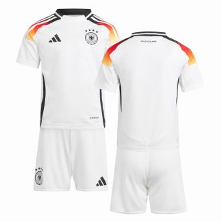 Køb Tysklands Hjemmebanetrøje til Børn 2024/25 Hvid Trøjesæt