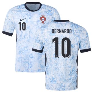 Bernardo 10 Portugal EM 2024 Udebane Fodboldtrøjer til mænd