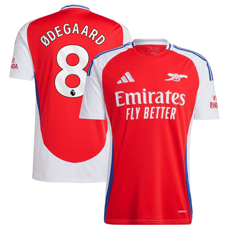 Bestil Arsenal Hjemmebanetrøje 24/25 Ødegaard #8 Fodboldtrøjer til herrer